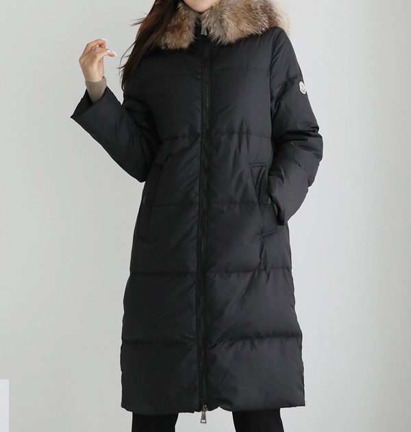 Of Jk2109베이직롱구스패딩코트럭셔리브랜드오리지널퀄리티후드/폭스퍼장식각각탈부착가능편안한핏,최고의보온성을자랑하는거위털패딩]